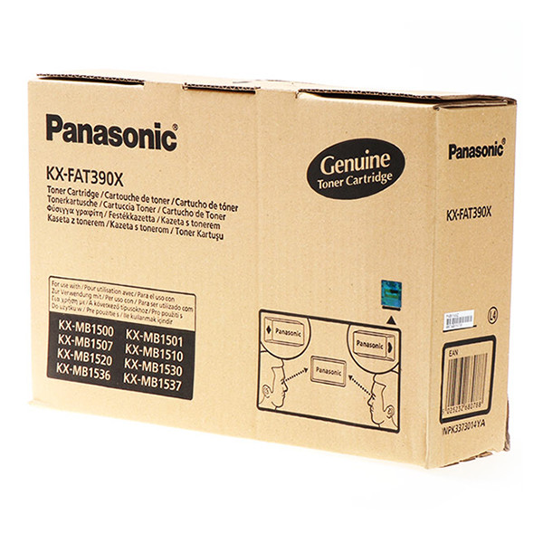 Panasonic KX-FAT390X toner (d'origine) - noir KX-FAT390X 075410 - 1