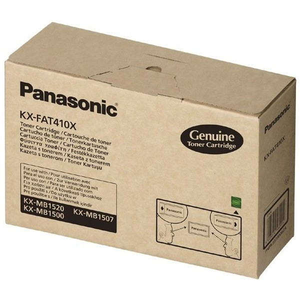 Panasonic KX-FAT410X toner haute capacité (d'origine) - noir KX-FAT410X 075274 - 1