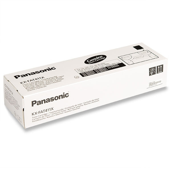 Panasonic KX-FAT411X toner (d'origine) - noir KX-FAT411X 075254 - 1