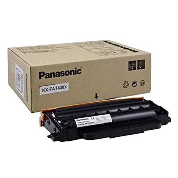 Panasonic KX-FAT430X toner capacité élevée (d'origine) - noir KX-FAT430X 075418 - 1