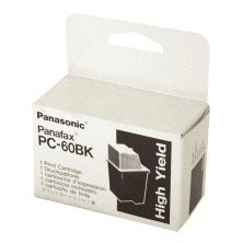 Panasonic PC 60BK cartouche d'encre noire (d'origine) PC60BK 032348 - 1