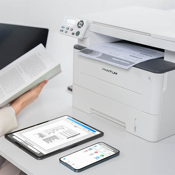 Pantum M6700DW imprimante laser noir-blanc A4 multifonction avec wifi (3 en 1) 850206 - 5