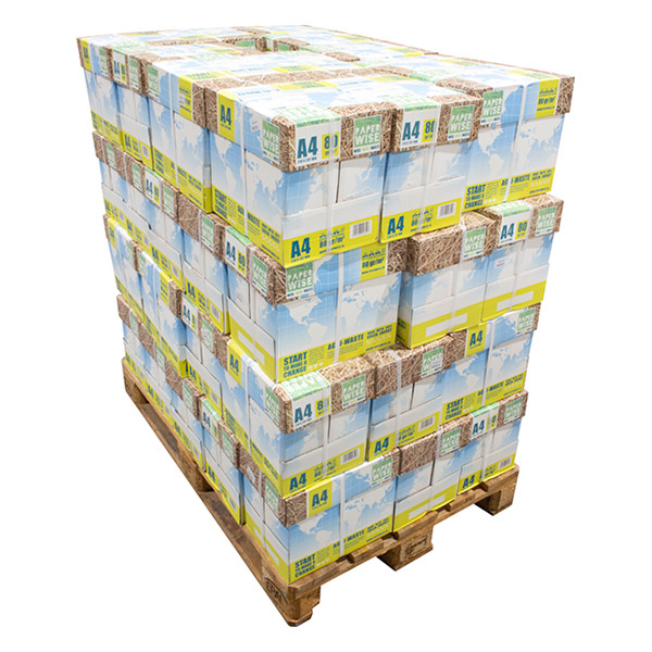 PaperWise 1 palette 48 boîtes de 2500 feuilles A4 - 80 g/m² PW-101106-P 399545 - 1