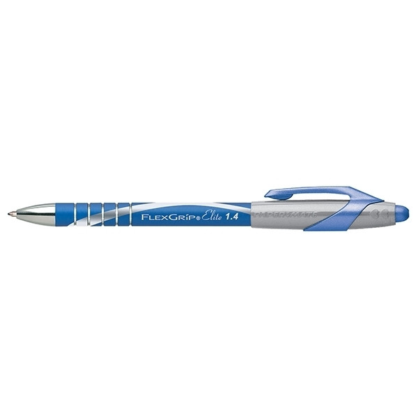 Papermate Flexgrip Elite stylo à bille (1,4 mm) - bleu S0767610 237115 - 1
