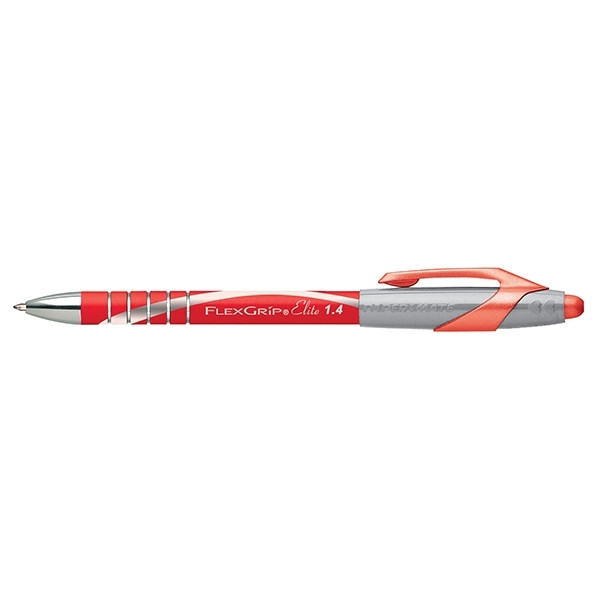 Papermate Flexgrip Elite stylo à bille (1,4 mm) - rouge S0768280 237117 - 1
