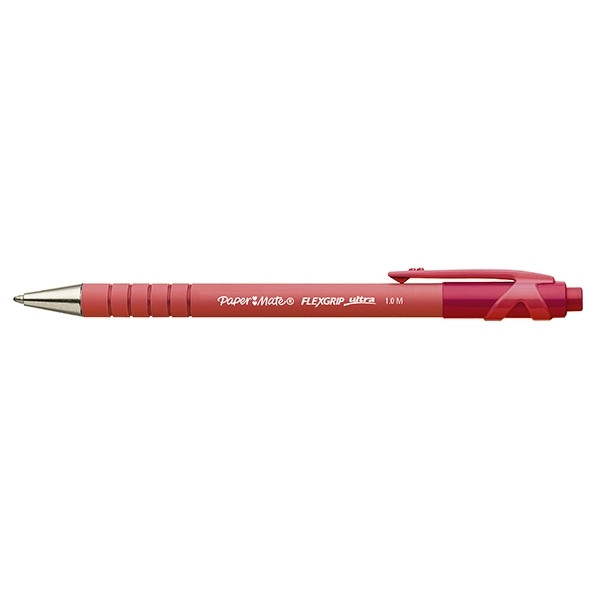 Papermate Flexgrip Ultra RT stylo à bille (1 mm) - rouge S0190413 237107 - 1