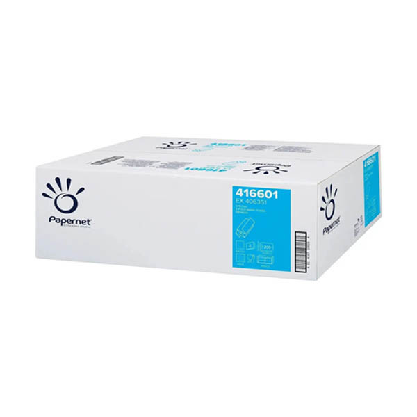 Papernet Special essuie-mains pliés en Z 2 plis - blanc 068834 - 1