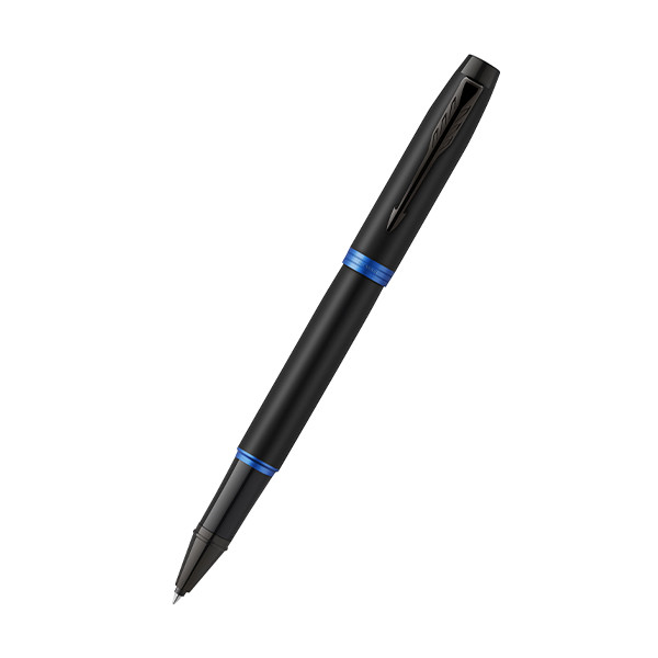 Parker IM Professional stylo roller - noir/bleu 2172860 214136 - 1