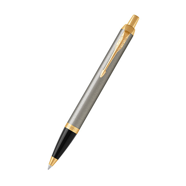 Parker IM stylo à bille - gris/or 1931670 214133 - 1