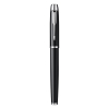 Parker IM stylo à bille et stylo-plume noirs/chromés (encre bleue) 2093215 214049 - 2