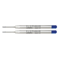 Parker Quinkflow recharge de stylo à bille moyen (2 pièces) - bleu 19503712 214112