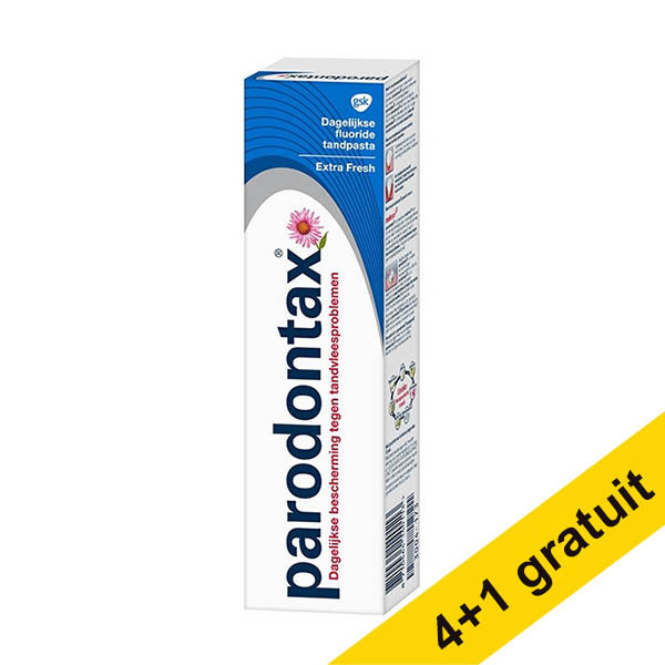 Offre : 5x Parodontax Extra Fresh dentifrice (75 ml) SPA04453 - 1