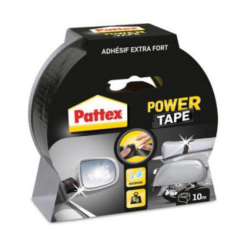Pattex Power Tape ruban adhésif de 50 mm x 10 m - noir 1669219 206200 - 1