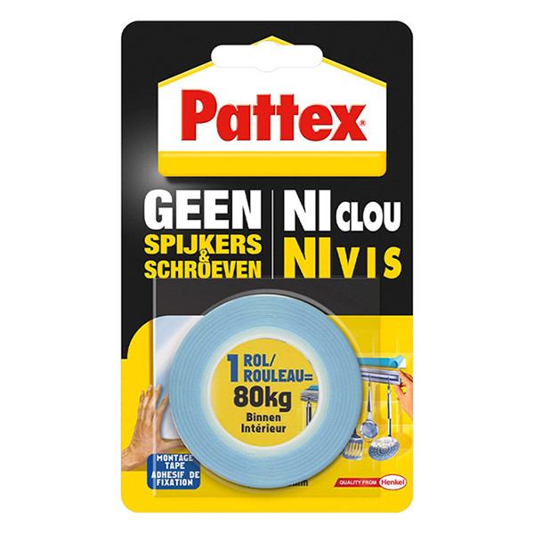 Pattex Supermontage ruban adhésif 80 kg maximum 2848975 206204 - 4