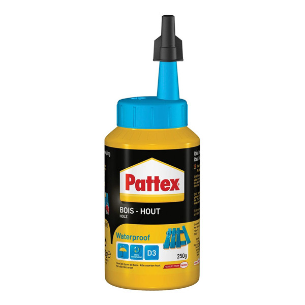 Pattex Waterproof flacon de colle à bois (250 grammes) 1419268 206232 - 1