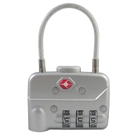 Pavo cadenas à combinaison TSA avec câble 3 chiffres 8046744 400566