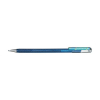 Pentel Dual Metallic stylo à encre gel - bleu/vert métallisé