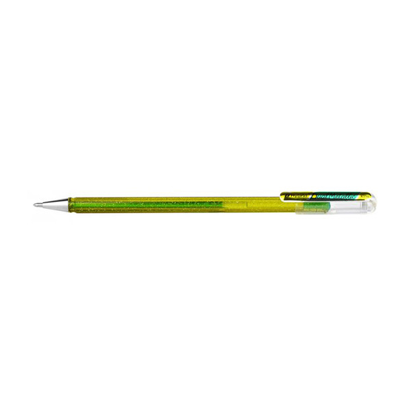 Pentel Dual Metallic stylo à encre gel - jaune/vert métallisé 017999 K110-DDGX 210200 - 1