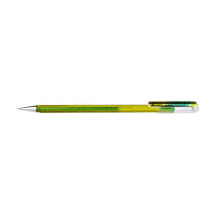 Pentel Dual Metallic stylo à encre gel - jaune/vert métallisé 017999 K110-DDGX 210200