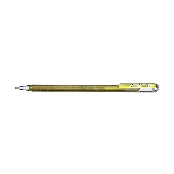 Pentel Dual Metallic stylo à encre gel - or 016838 K110-DXX 210194 - 1