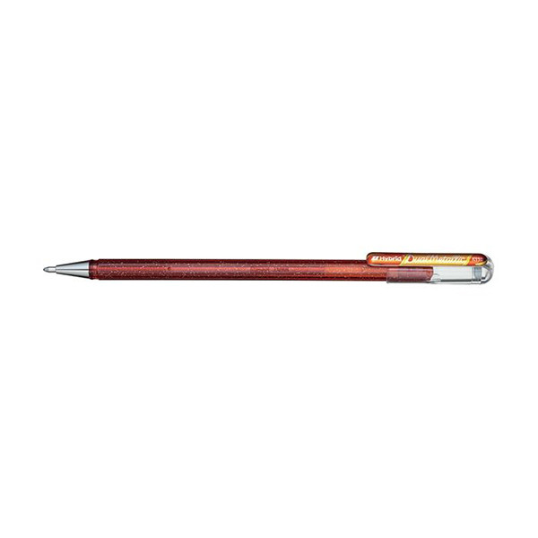 Pentel Dual Metallic stylo à encre gel - orange/jaune métallisé 016809 K110-DFX 210191 - 1
