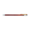 Pentel Dual Metallic stylo à encre gel - orange/jaune métallisé