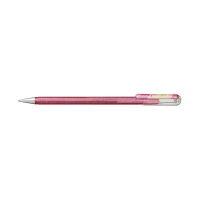 Pentel Dual Metallic stylo à encre gel - rose clair et vert/or métallisé 018604 210203