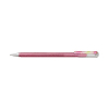 Pentel Dual Metallic stylo à encre gel - rose clair et vert/or métallisé