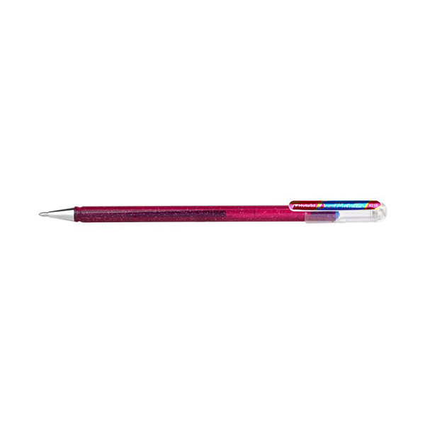 Pentel Dual Metallic stylo à encre gel - rose/bleu métallisé 017987 K110-DCPX 210199 - 1