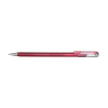 Pentel Dual Metallic stylo à encre gel - rose/rose métallisé