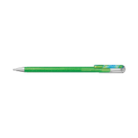 Pentel Dual Metallic stylo à encre gel - vert clair et bleu/rouge métallisé 018588 210201