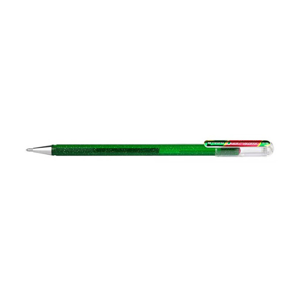 Pentel Dual Metallic stylo à encre gel - vert/rouge métallisé 017974 K110-DBDX 210198 - 1