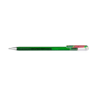 Pentel Dual Metallic stylo à encre gel - vert/rouge métallisé 017974 K110-DBDX 210198