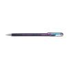 Pentel Dual Metallic stylo à encre gel - violet/bleu métallisé