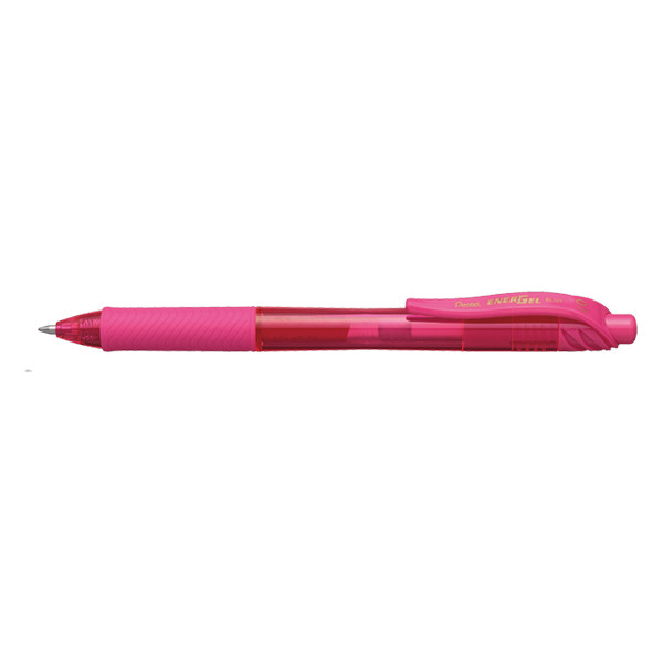 Pentel Energel BL107 stylo roller - rose BL107-PX 210042 - 1
