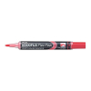 Pentel Flex-Feel marqueur pour tableau blanc avec pointe flexible (1,5 - 4,5 mm ogive) - rouge