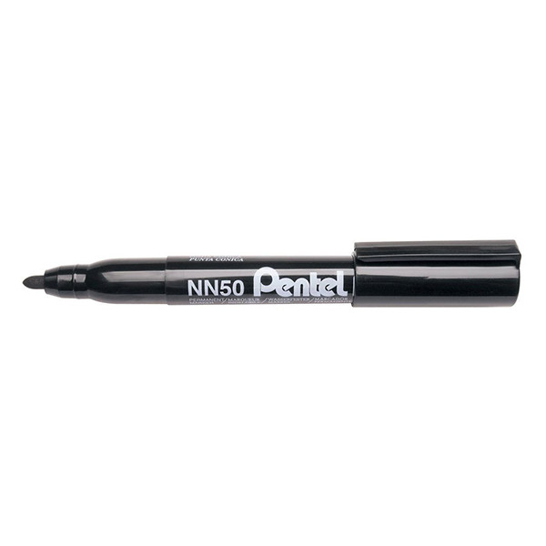 Pentel Green-Label NN50 marqueur permanent (1,3 - 3 mm ogive) - noir 004645 210342 - 1