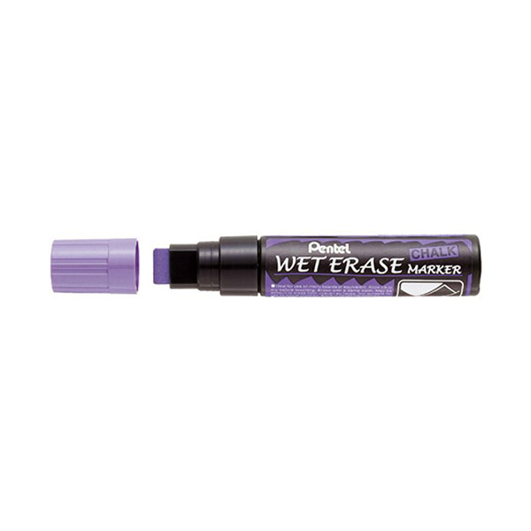 Pentel Marqueur craie Pentel SMW56 (8 - 16 mm biseauté) - violet 012737 210265 - 1