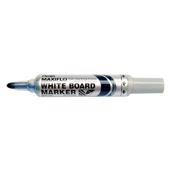 Pentel Maxiflo marqueur pour tableau blanc (ogive 3 mm) - bleu MWL5M-CO 246366 - 1