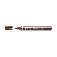 Pentel N50 marqueur permanent - marron N50-EE 210327