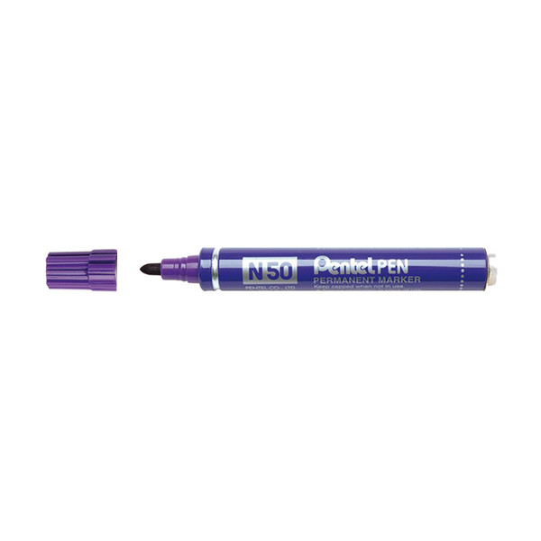 Pentel N50 marqueur permanent - violet N50-VE 210330 - 1