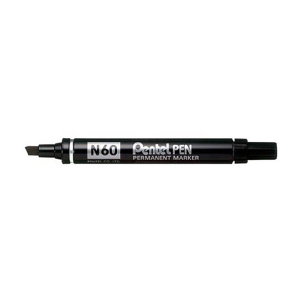 Pentel N60 marqueur permanent - noir N60-AE 210089 - 1