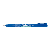 Pentel NMF50 marqueur permanent (0,6 mm ogive) - bleu 210341