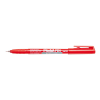Pentel NMF50 marqueur permanent (0,6 mm ogive) - rouge