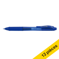 Offre : 12x Pentel Energel BL107 stylo roller - bleu