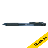 Pentel Offre : 12x Pentel Energel BL107 stylo roller - noir  210056