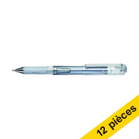 Offre : 12x Pentel K230M stylo à encre gel - argent