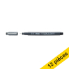 Offre : 12x Pentel Pointliner S20P stylo-feutre pointe fine (0,1 mm) - noir 210301 - 1