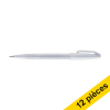 Offre : 12x Pentel Sign SES15C feutre pinceau - gris clair 210151 - 1