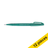 Offre : 12x Pentel Sign SES15C feutre pinceau - vert turquoise 210153 - 1